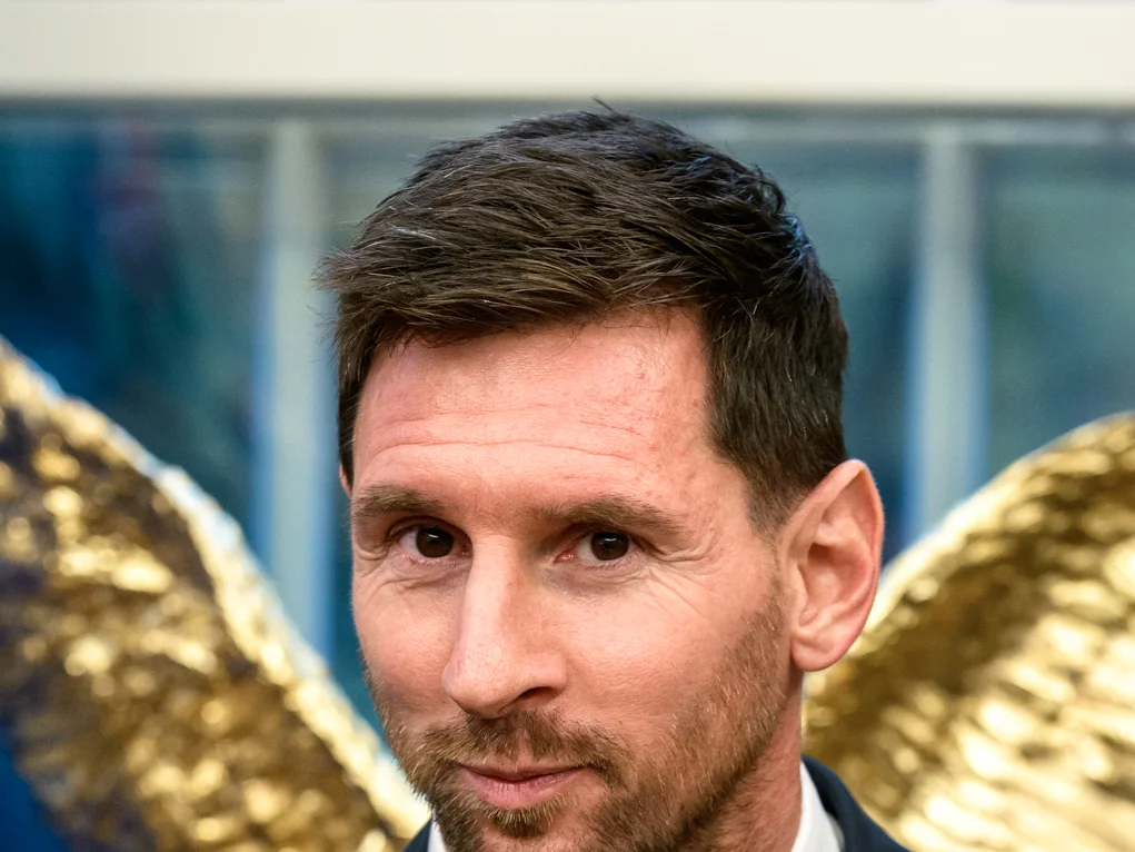 Lionel Messi i Argentinas landslagsdräkt