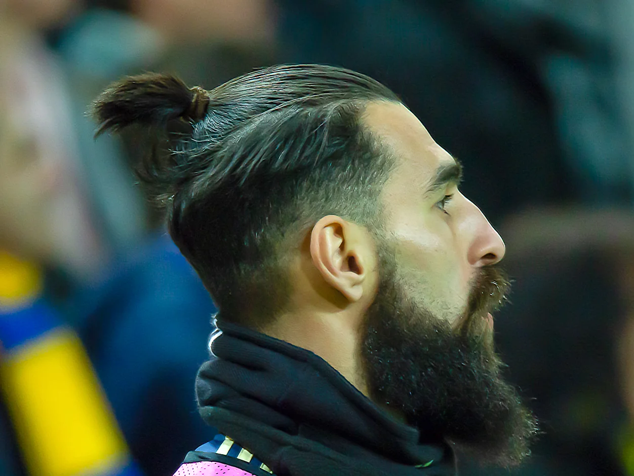 Jimmy Durmaz i Sveriges landslagströja under en EM-kvalmatch 2019